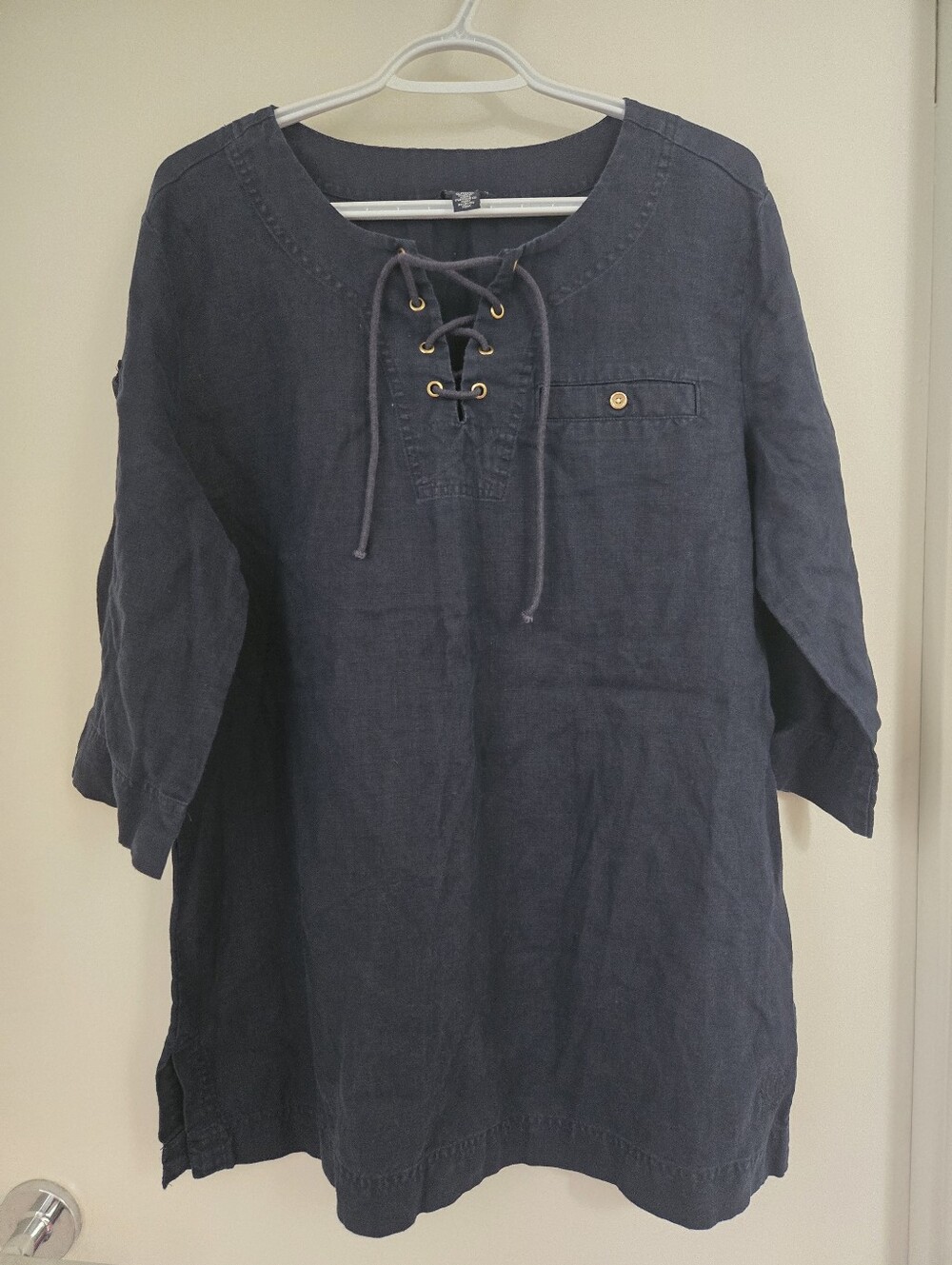Ladies Tommy Hilfiger Lace-Up Tunic - XL